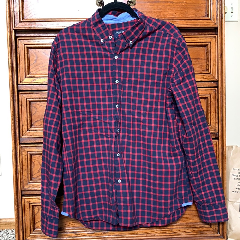 American Eagle Outfitters Prep Fit Button Down